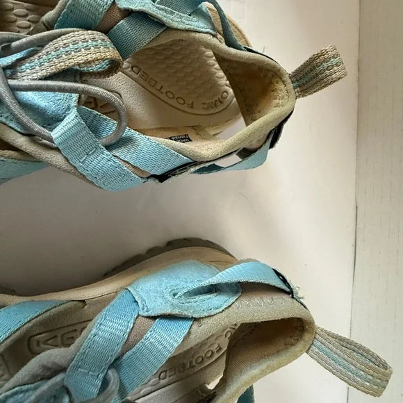 Keen Sandals Womens Size 6 Blue Whisper Water Hiking Sports Closed Toe - Picture 3 of 7